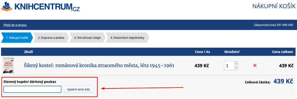 Jak získat KnihCentrum slevový kupón?