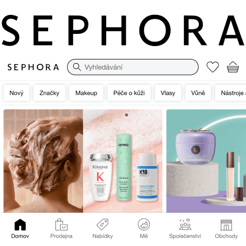 sephora slevový kód