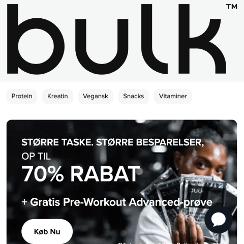 bulk rabatkode