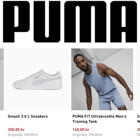 puma rabatkode