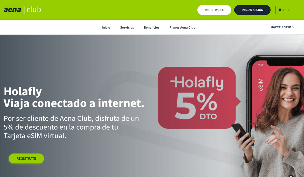 código promoción Aena