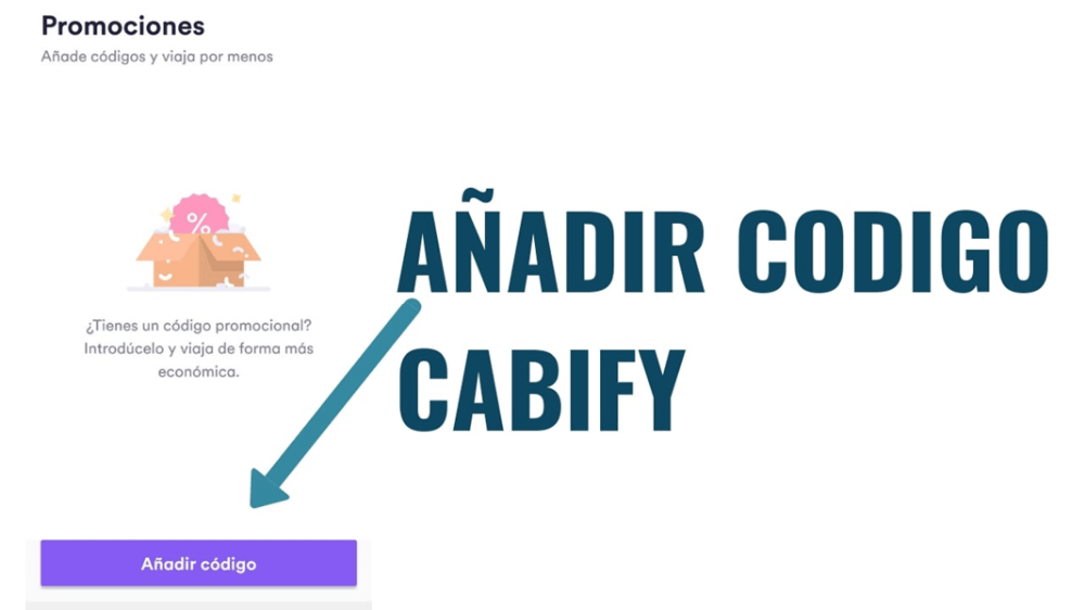 código de cupón Cabify