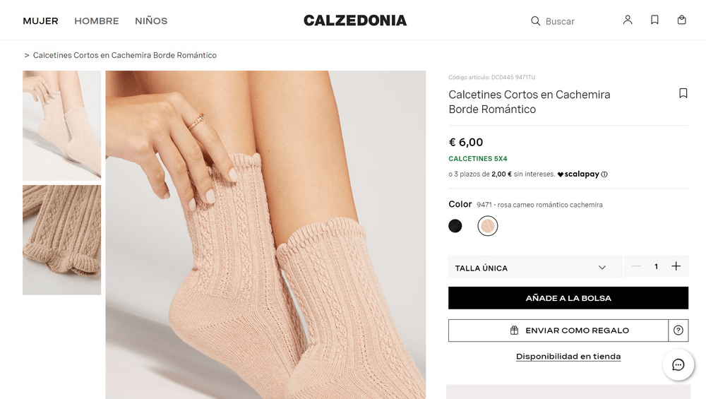 cómo usar el código de promoción de calzedonia