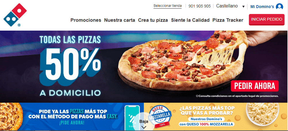 cómo ahorrar con el cupón dominos pizza