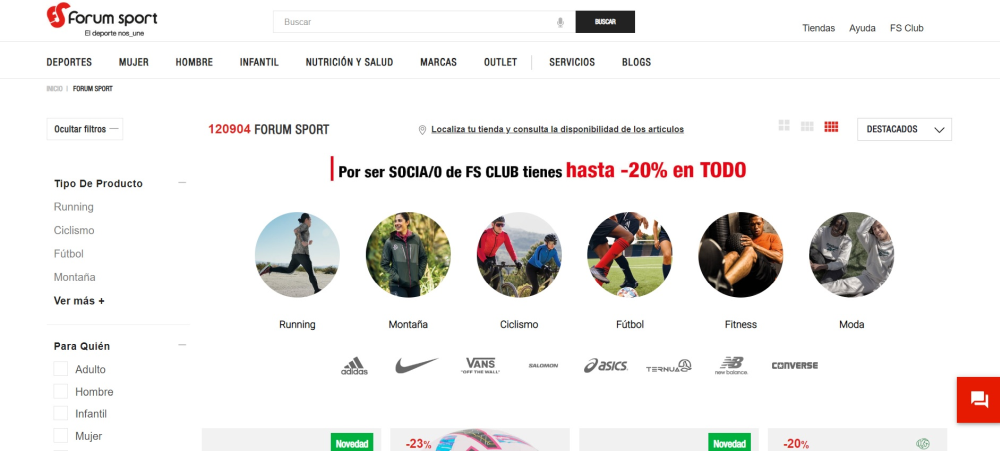 cómo ahorrar con el cupón forum sport