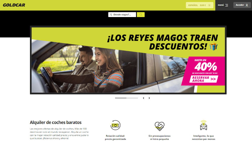 Promociones GoldCar codigo de descuento y cupones Abril 2024