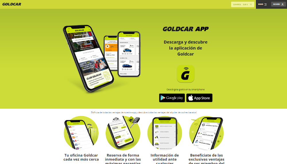 Promociones GoldCar codigo de descuento y cupones Abril 2024