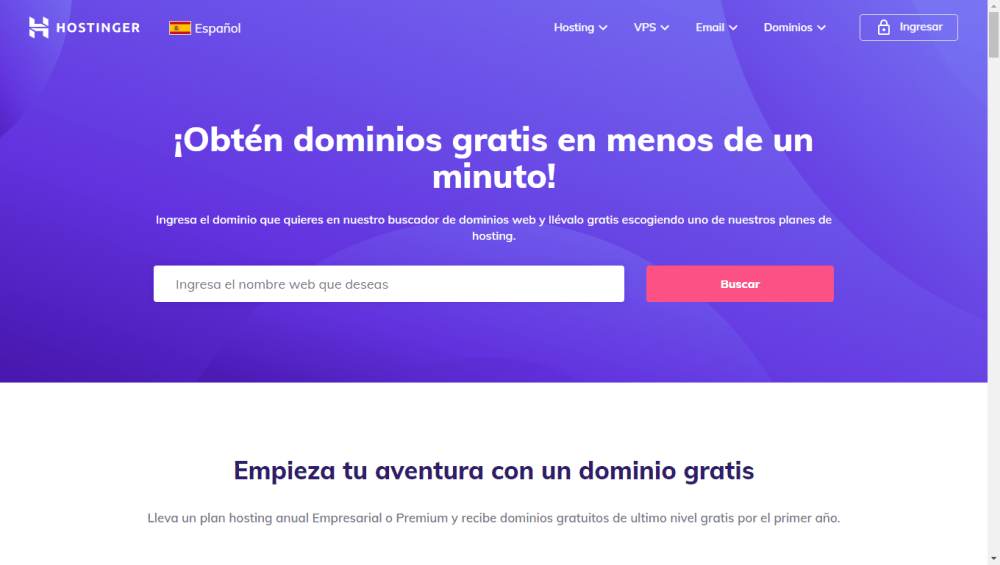 cómo ingresar el código de cupón de hostinger