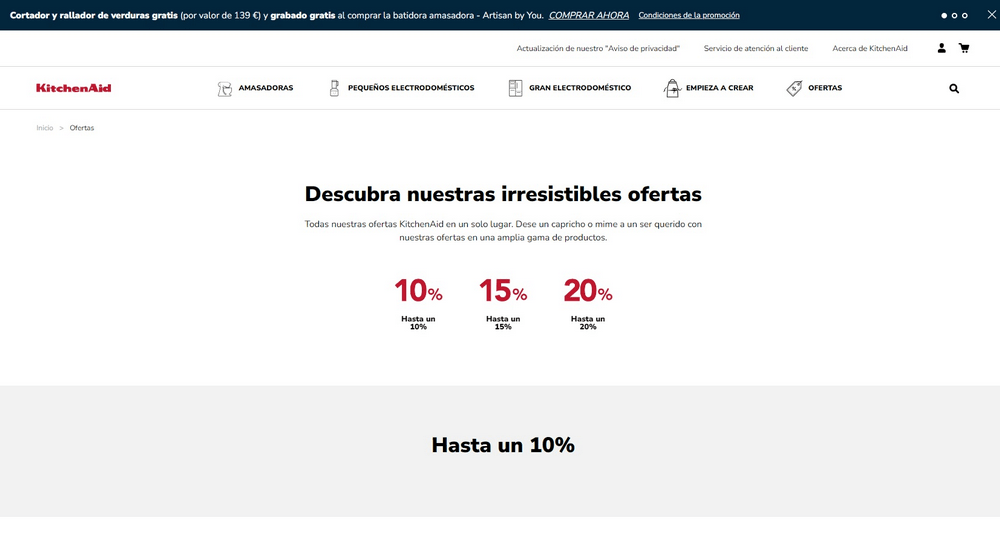 Promociones KitchenAid Codigo De Descuento Y Cupones Agosto 2024   Kitchenaid 3 