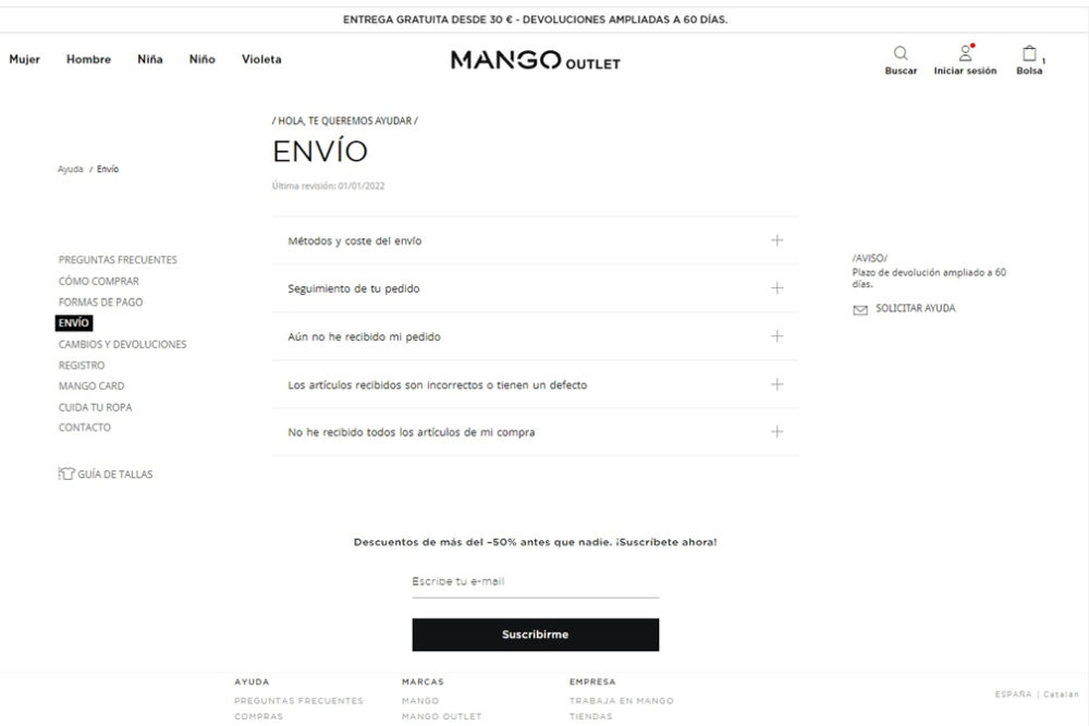 cómo usar el código de promoción de mango outlet