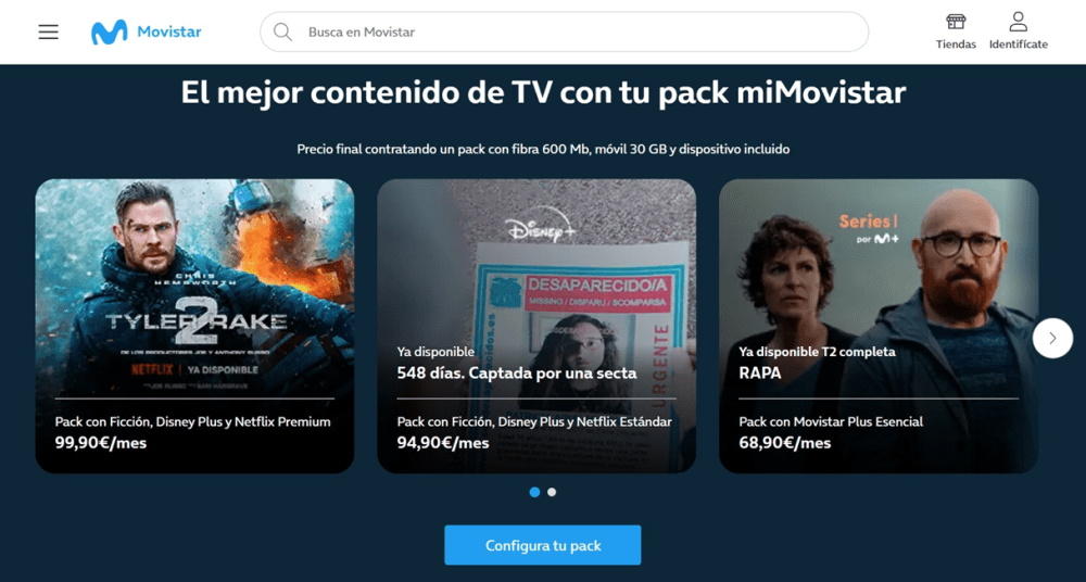 código cupón Movistar