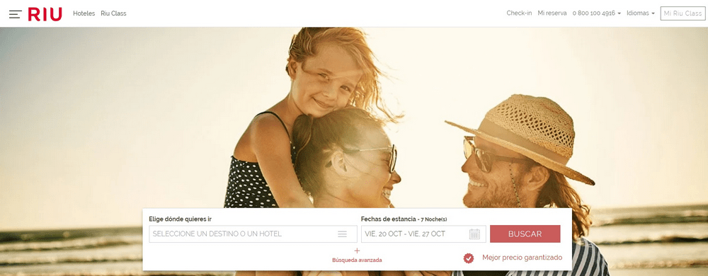 cupon descuento Riu Hotels & Resorts