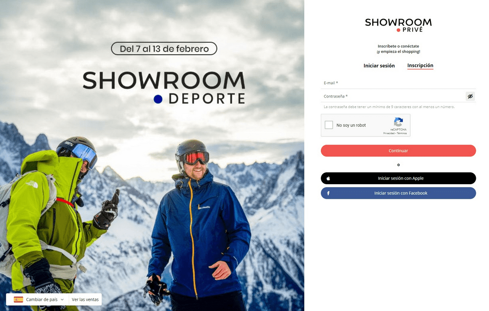 cupon descuento Showroomprive