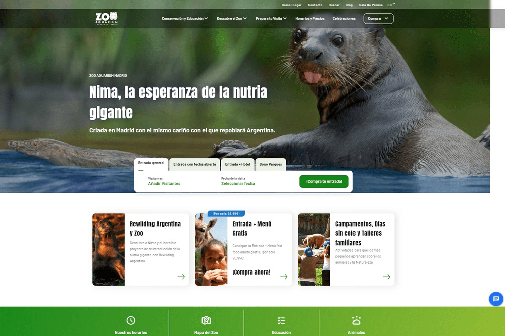 cómo ahorrar con el cupón Zoo Aquarium de Madrid