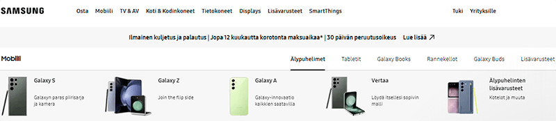 Kuinka käyttää Samsung-alennuskoodia?