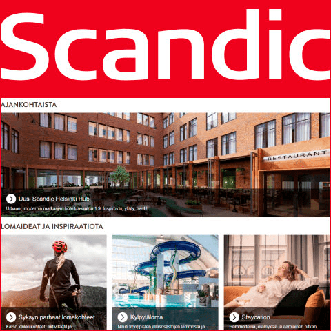 Scandic alennuskoodit