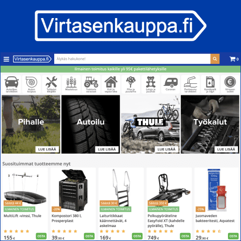 Virtasenkauppa alennuskoodi