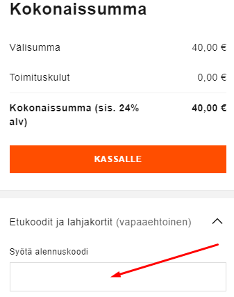 Kuinka käyttää Zalando-alennuskoodia?