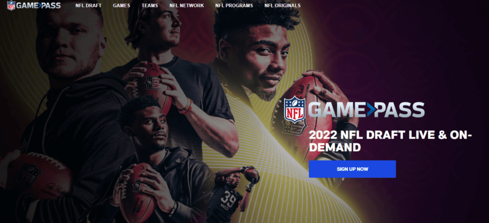 NFL Game Pass Coupons (20%)