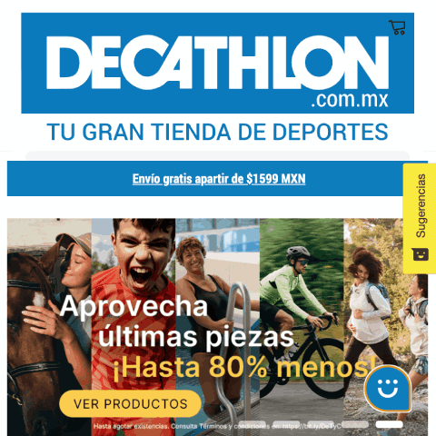 decathlon código de descuento