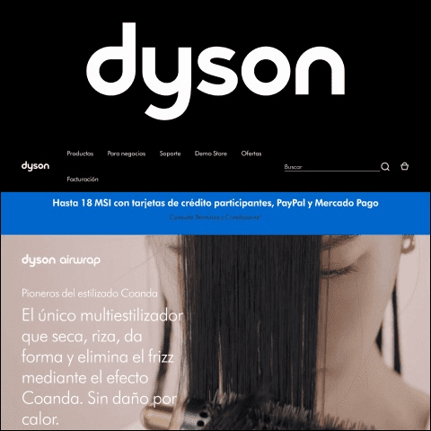 dyson código de descuento