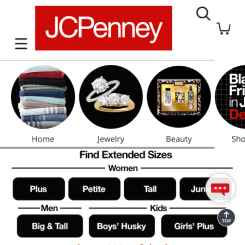 jcpenney código de descuento