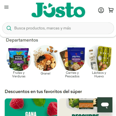 justo código de descuento