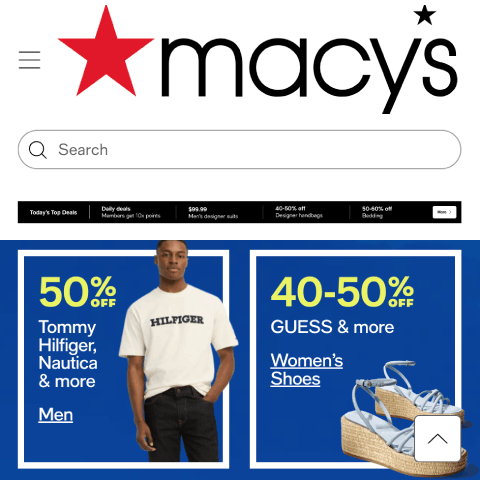 macy's código de descuento