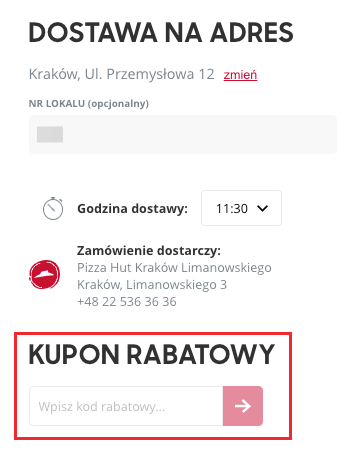 Jak zastosować kod rabatowy Pizza Hut