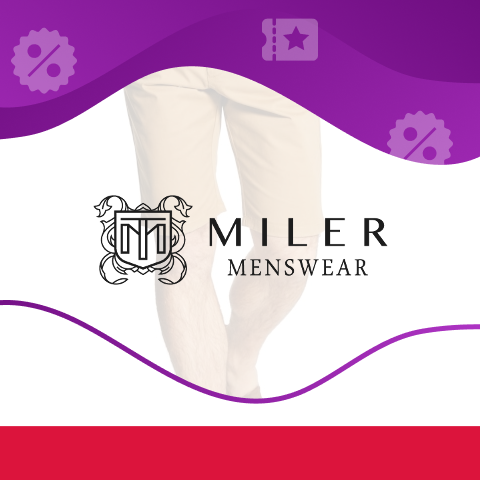 Miler Menswear kod rabatowy