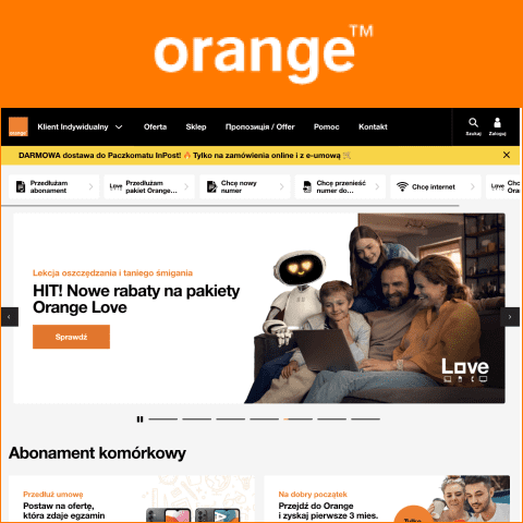 kody promocyjne Orange