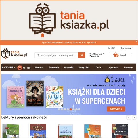 TaniaKsiazka.pl kody rabatowe