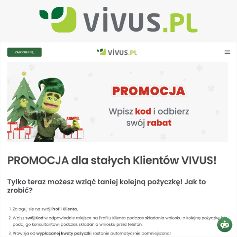 Продление займа vivus