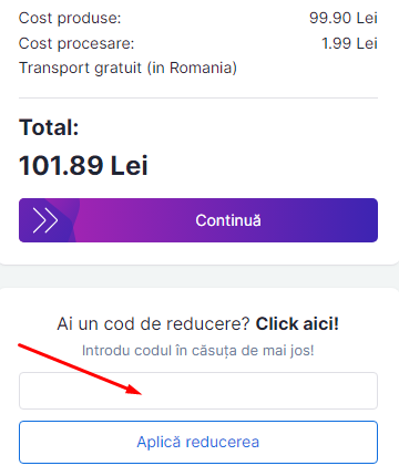 Cum se folosește codul de reducere Bookzone?