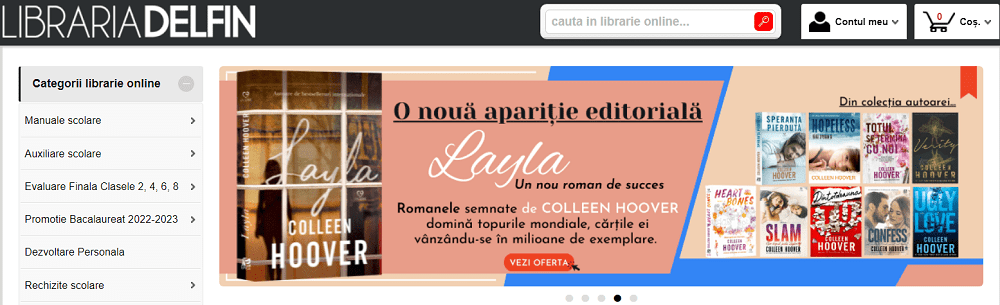 Unde găsiți voucher Libraria Delfin?