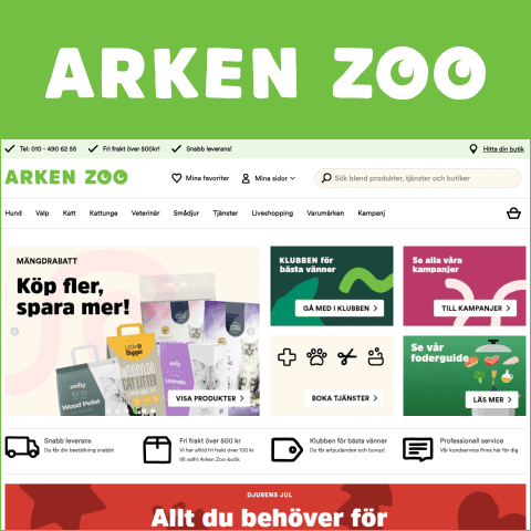 Arken Zoo rabattkod