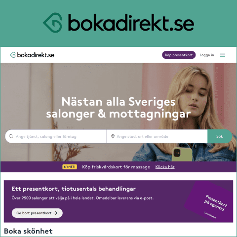 bokadirekt rabattkod