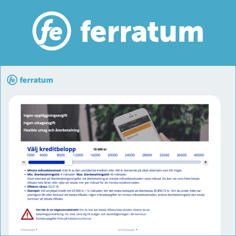 Ferratum rabattkod