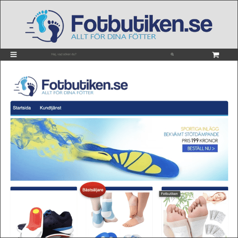 Fotbutiken rabattkod