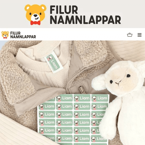 hur man använder filur namnlappar rabattkod