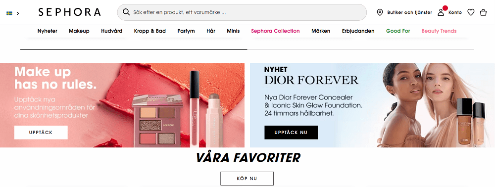 Hur använder jag Sephora rabattkupong?