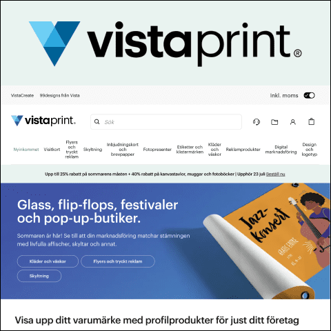 Vistaprint kampanjkod