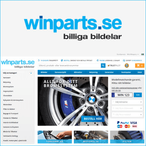 Winparts rabattkoder