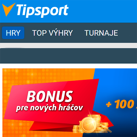 Bonusový kód Tipsport Casino