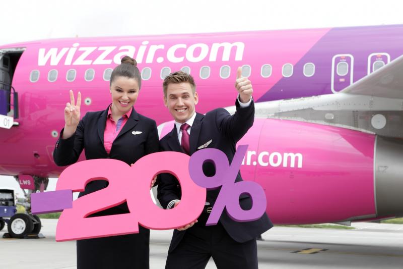 Промокоды Wizz Air • Купоны на скидку и акции марта 2024 — PromoCodius