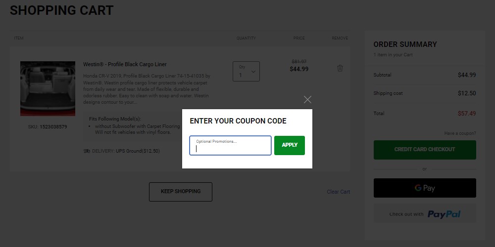how to apply carid coupon code