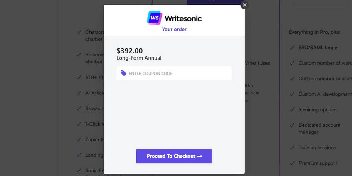 how to save with Writesonic discounts