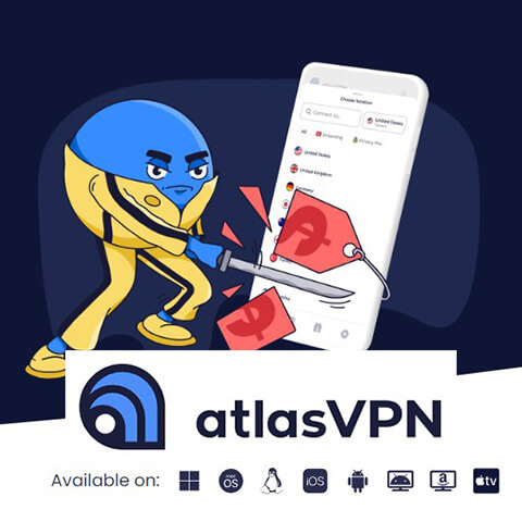 how to save money with Atlas VPN coupon