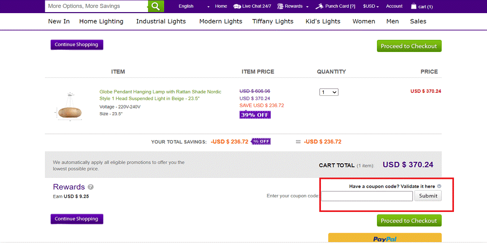 how to enter beautifulhalo coupon code