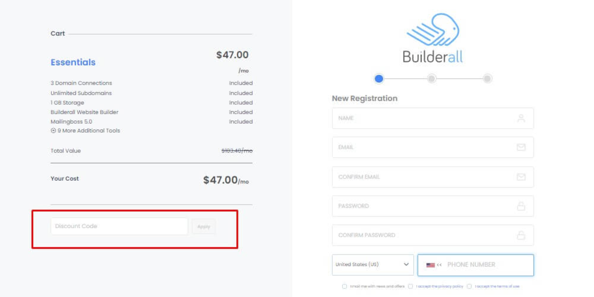 Redeem Builderall Code